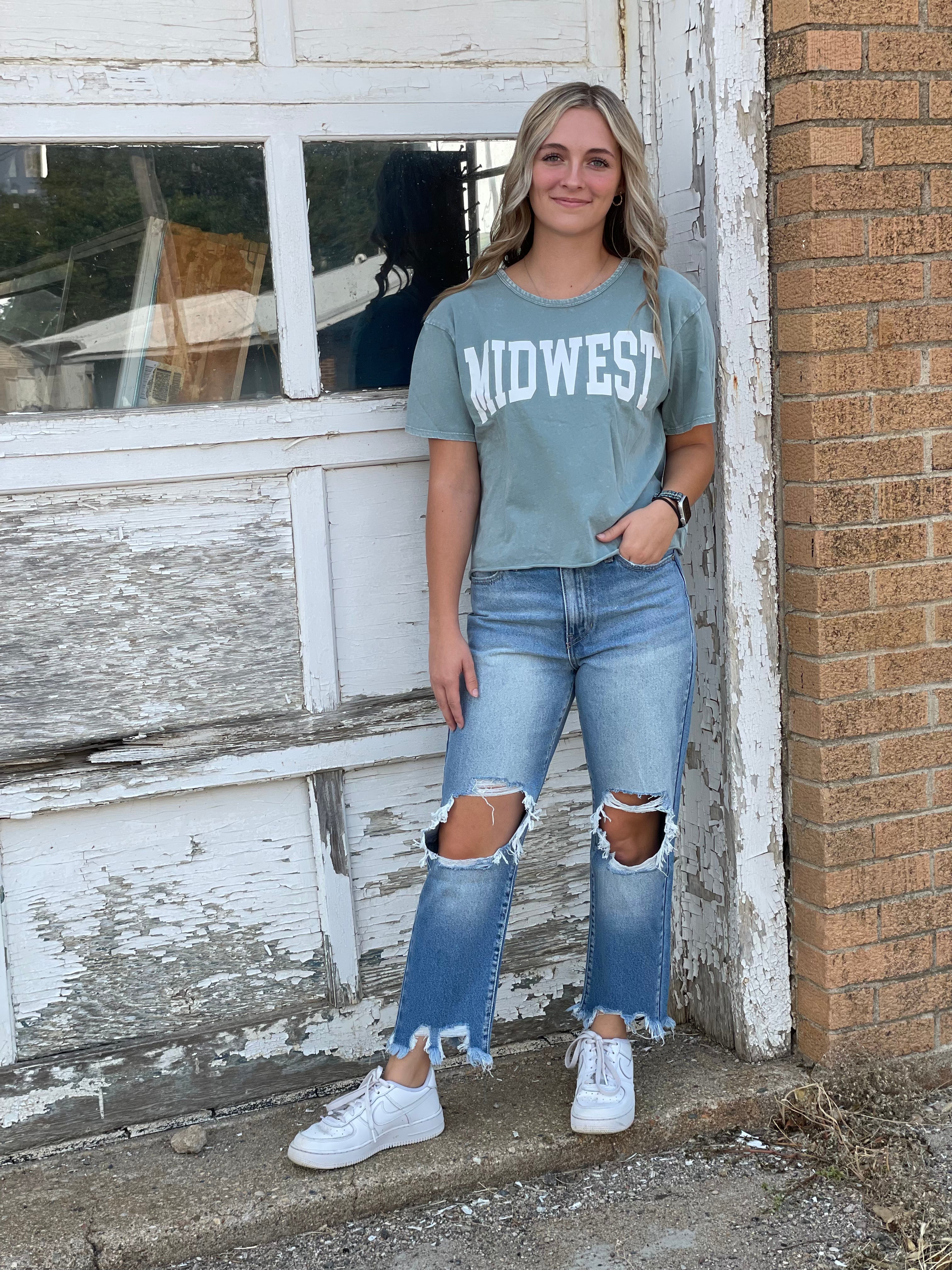 Midwest Mineral Washed Tee